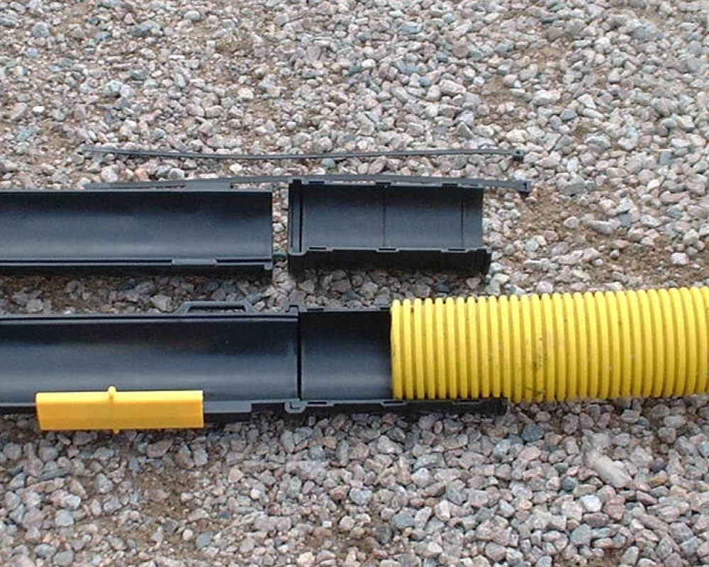 Snap Connector ensuring every joint to be protected as well.