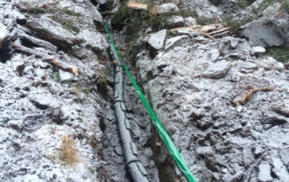 Snap Hardlock™ protecting fiber cables at rough environment.